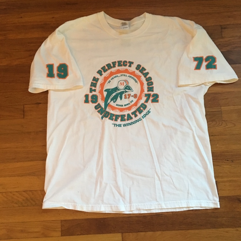 Vintage Miami Dolphins Unbeaten Shirt